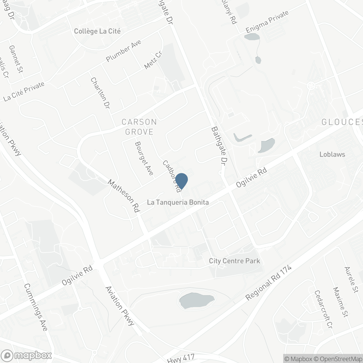 107 - 1099 CADBORO ROAD, Ottawa, Ontario K1J 9K4